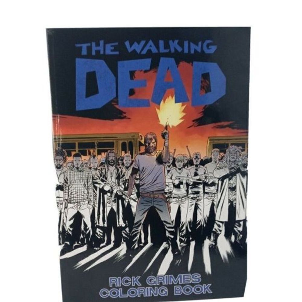 The Walking Dead:‎ Rick Grimes Adult Coloring Book